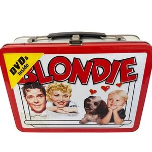 Echo Bridge Blondie 10 Movie DVD Set Unisex  Red Tin Lunch Box 2-Disc Collection